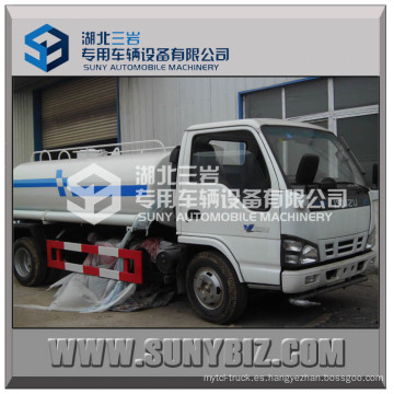 Isuzu 4X2 5m3 Water Tank Truck Agua Sprinckle Truck